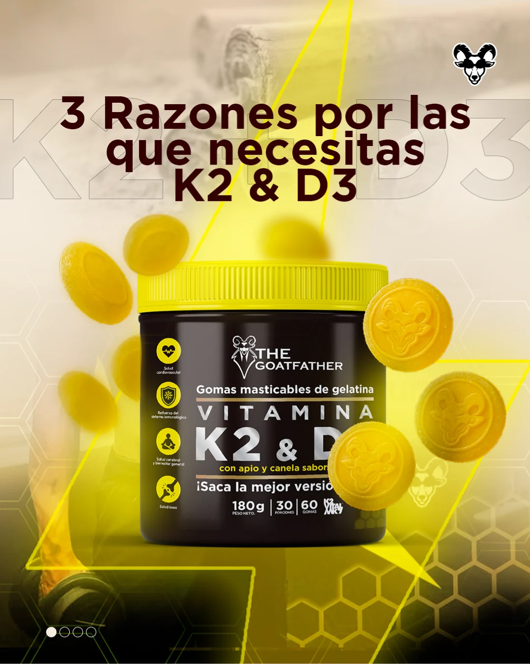 3 razones para K2 & D3