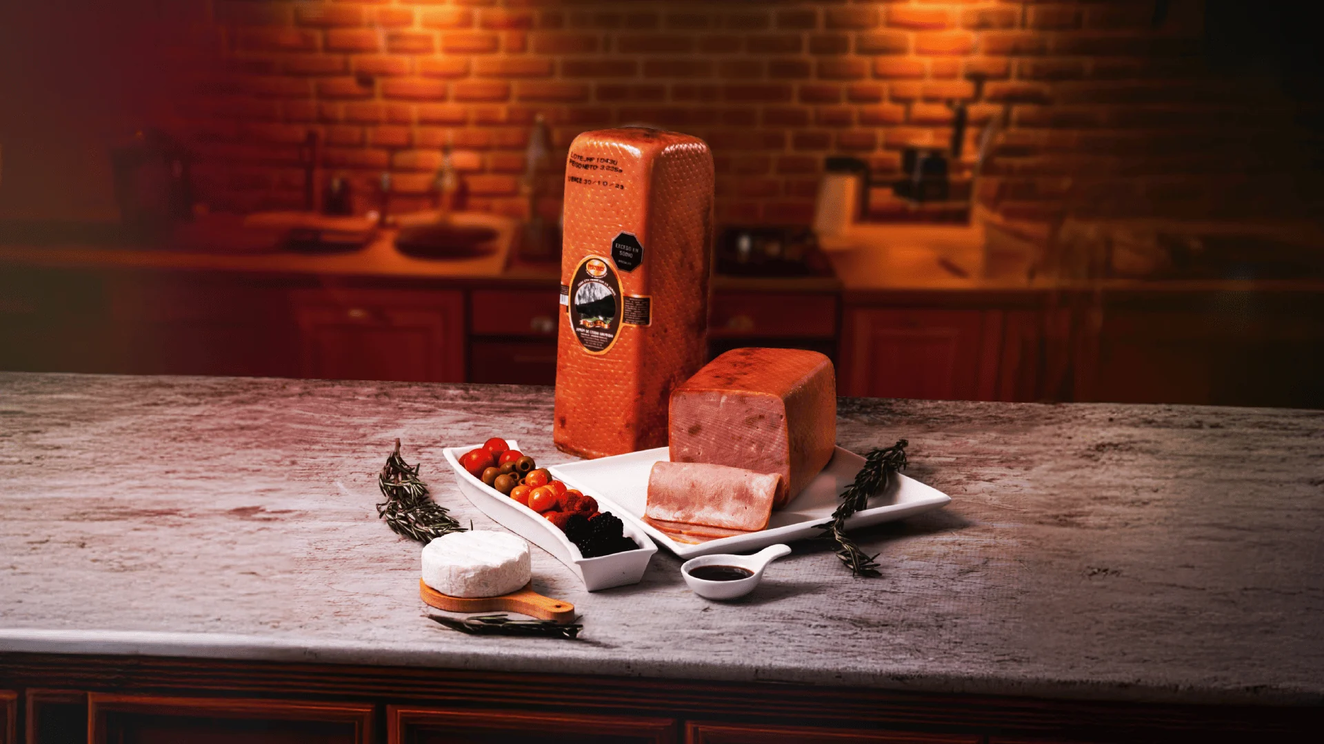 Banner de jamón ahumado