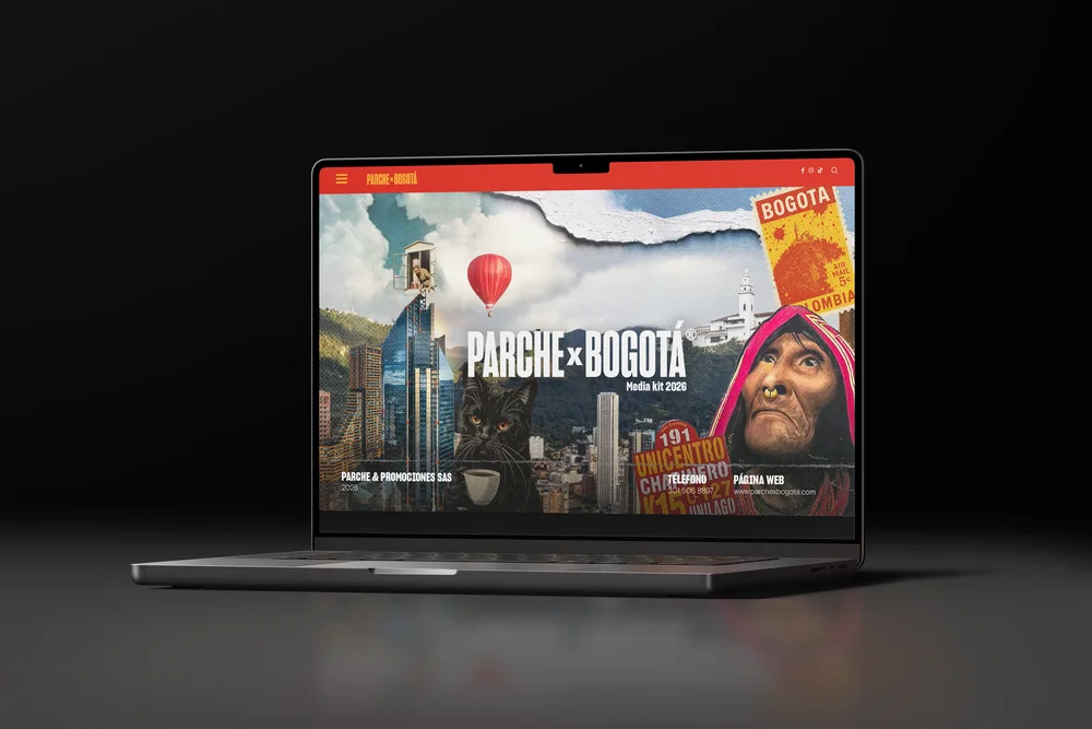 Parche x Bogotá · Web y media kit