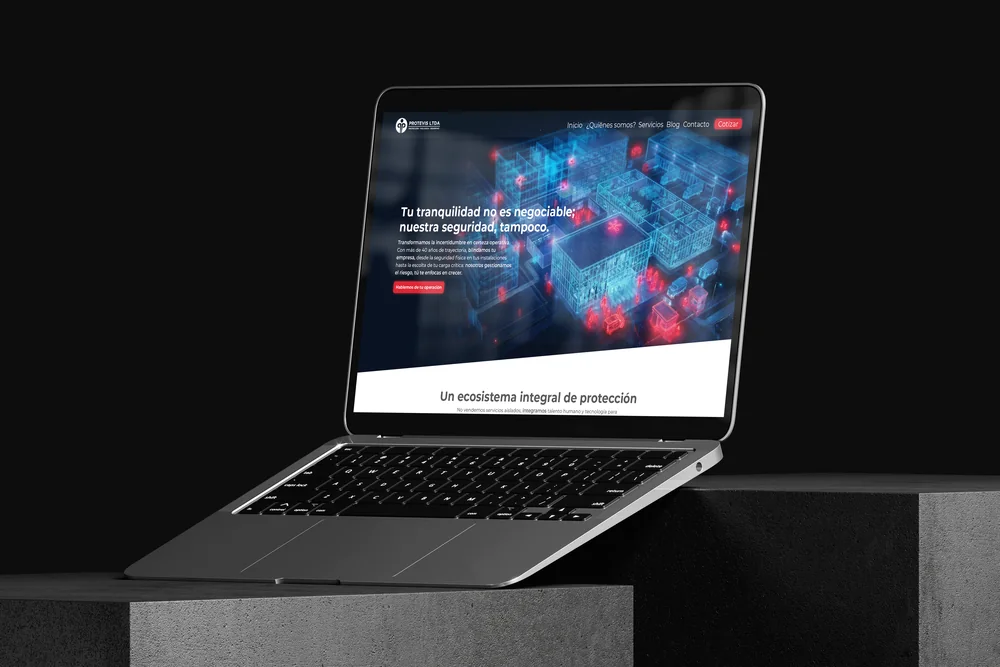 Protevis · Diseño web