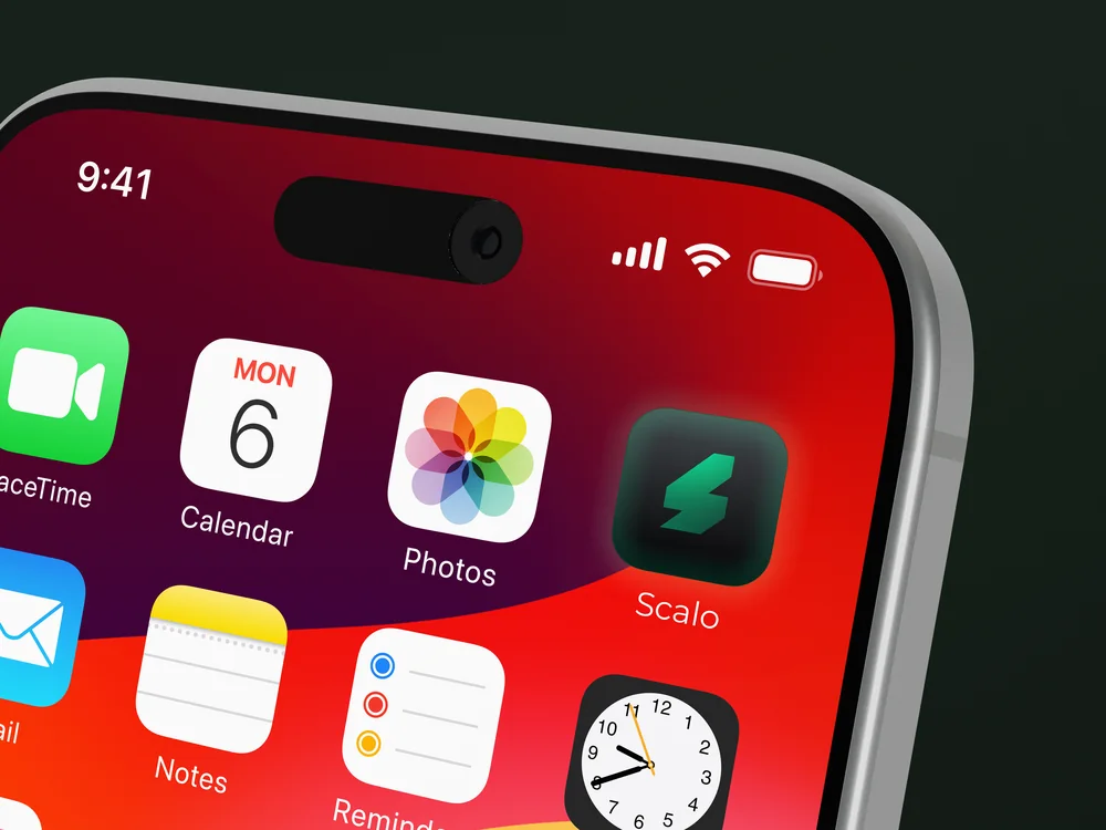 SCALO · Ícono de app