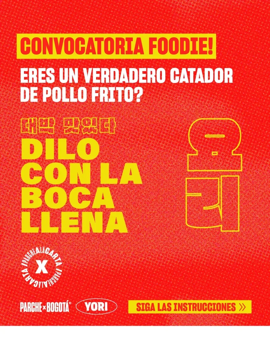 Convocatoria foodie