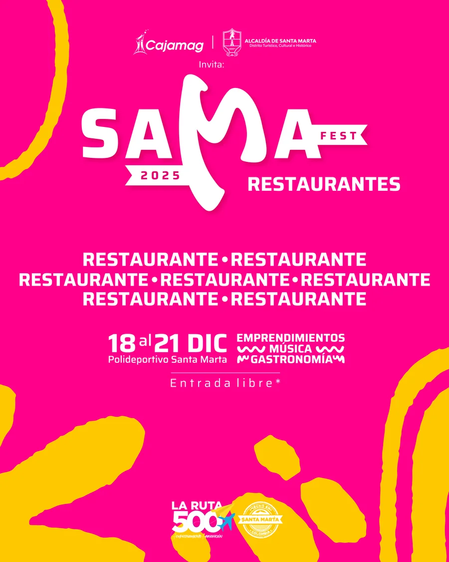 Line up de restaurantes